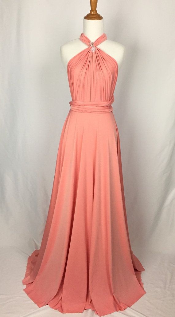 LIGHT PEACH INFINITY BRIDESMAID ENTOURAGE PRENUP PARTY CIVIL
