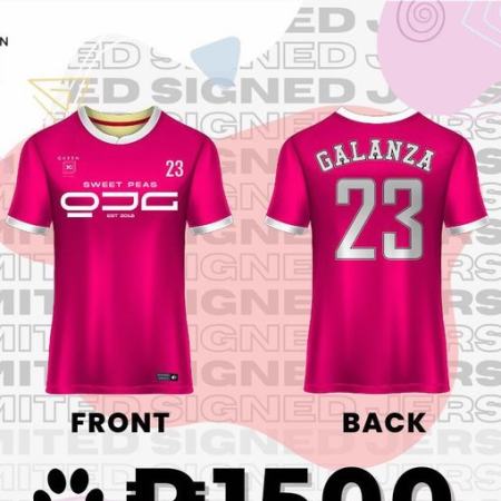 Creamline Jersey Volleyball Galanza Jersey Jema Galanza Shirt Pink Creamline Cool Smasher Shirt Full Sublimation