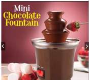 Mini three layer chocolate foundaine machine