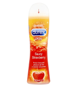 Durex Play Saucy Strawberry Flavoured Gel Lube 50ml