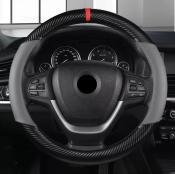 SHG Carbon Fiber Steering Wheel Cover - Universal Fit