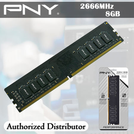 PNY Performance DDR4 2666MHz Desktop Memory 8GB CL19