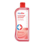 AlcoPlus Classic 70% Isopropyl Alcohol with Moisturizer (500ml)