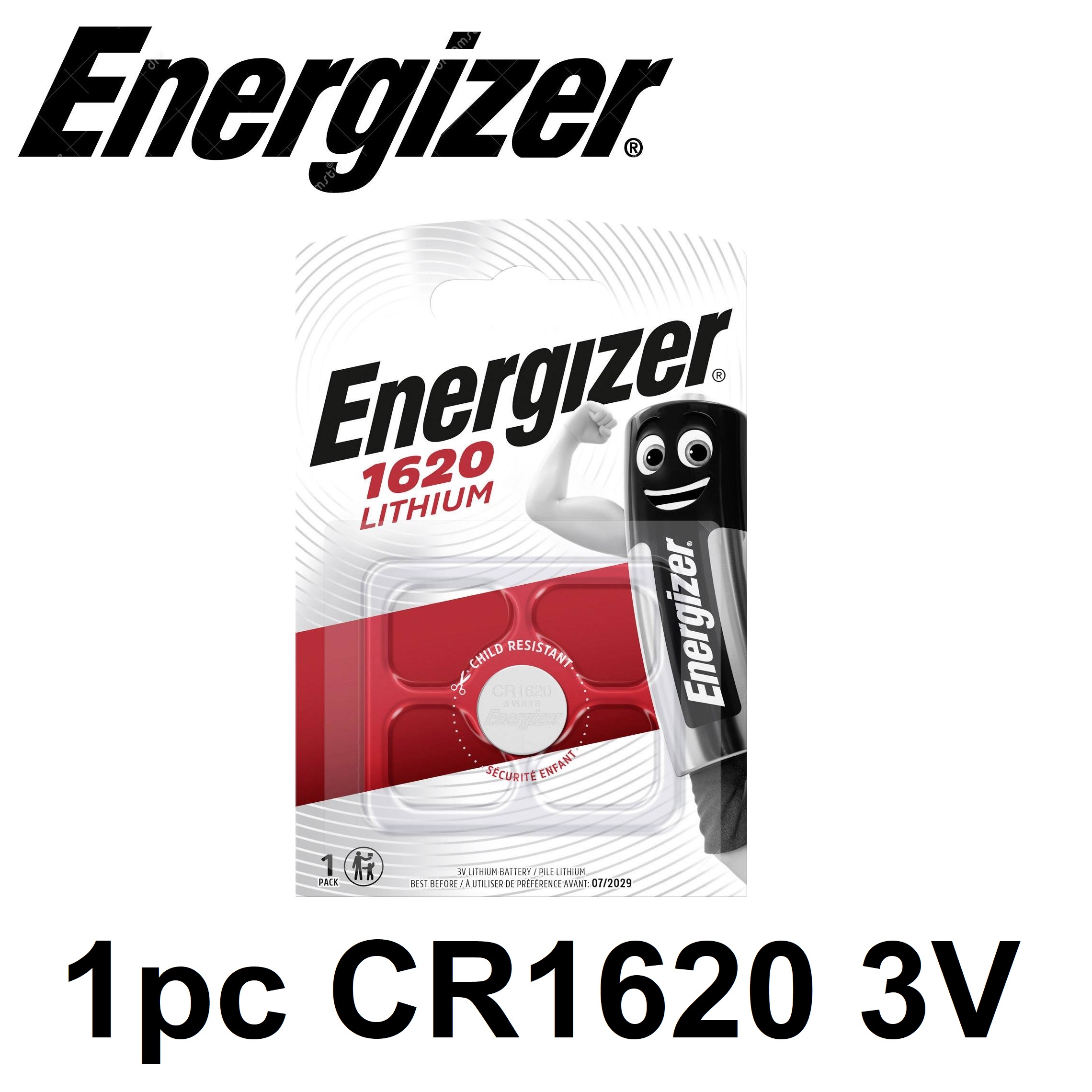 75pcs CR1620 CR 1620 DL1620 BR1620 3 Volt Button Cell Battery