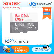 SanDisk 64GB Ultra Micro SD Card with 100MB/s Read Speed