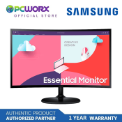 Samsung Curved VA Monitor - 24" or 27" - 75Hz
