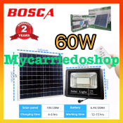 BOSCA 60W Solar LED Flood Light with Remote Control