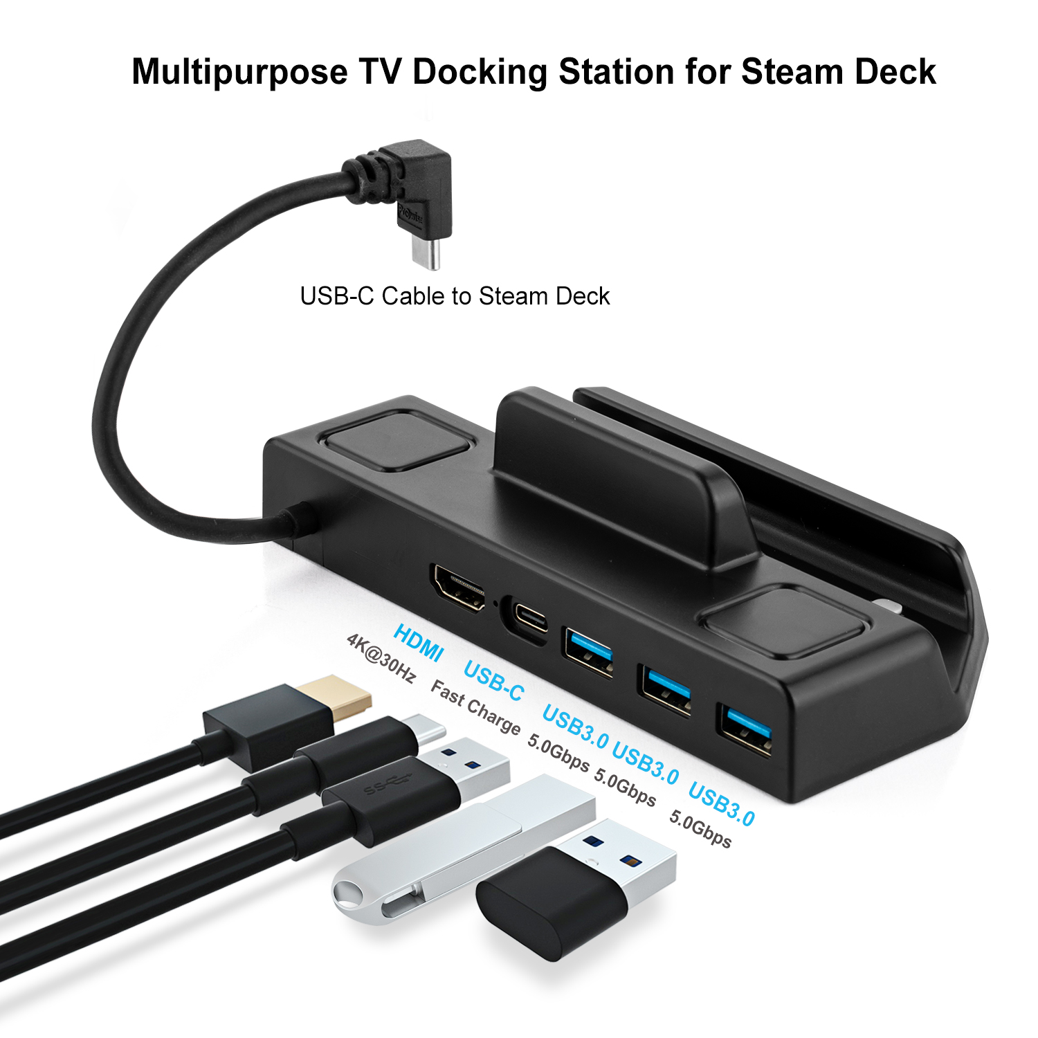 完成品 steam deck 256GB docking station付 i9tmg.com.br