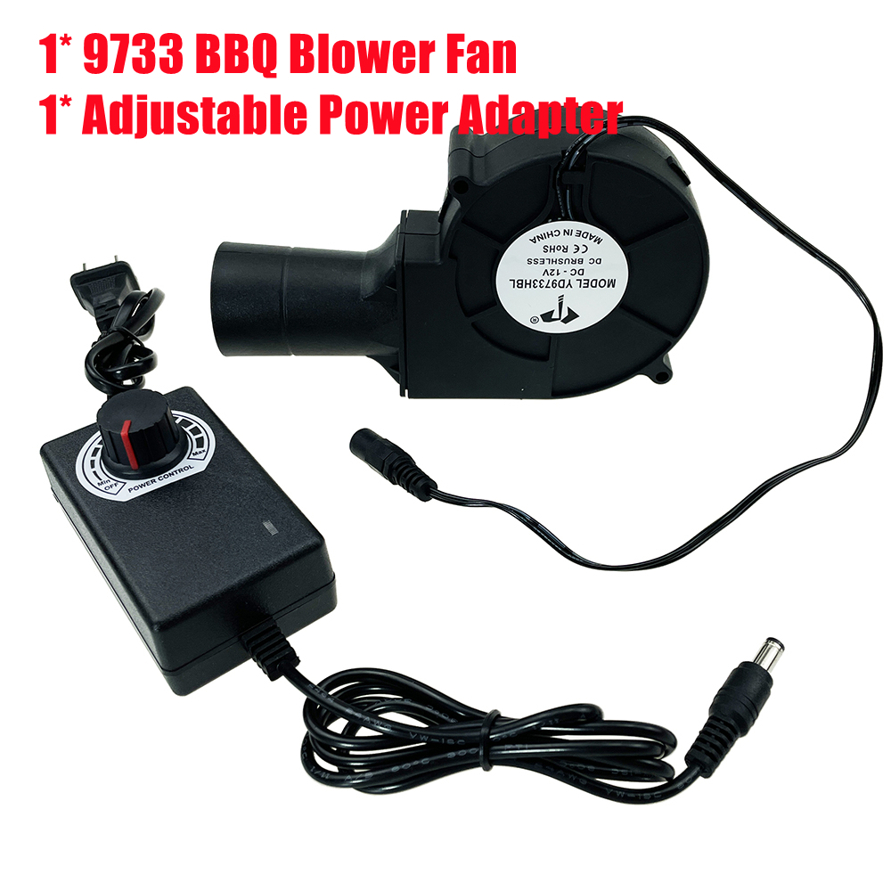 9733 Blower fan for kalan Blower Fan Air Blower DC 12V Outdoor portable blower cooking blowe Machine Blower with Variable Speed Controller - Image 3