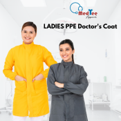 MEDTEE LADIES' PPE Doctor’s Coat