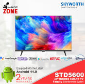 Skyworth 40 inch Android Smart TV with free wall bracket