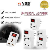 NSS Universal Travel Adapter with Switch NS-045/041/046