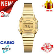 Casio LA670WGA-9D Women's Vintage Gold Digital Watch