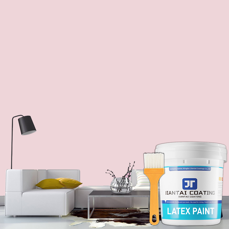 👉1KG👈Eco-Friendly Interior Latex Paint for Home Use - Self-Applying Wall Repair Coating, White/Pink/Yellow/Blue/Green/Gray, Mold-Resistant - Image 2