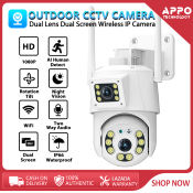 V380 PRO Q8 PLUS Outdoor HD CCTV Camera with PTZ Control