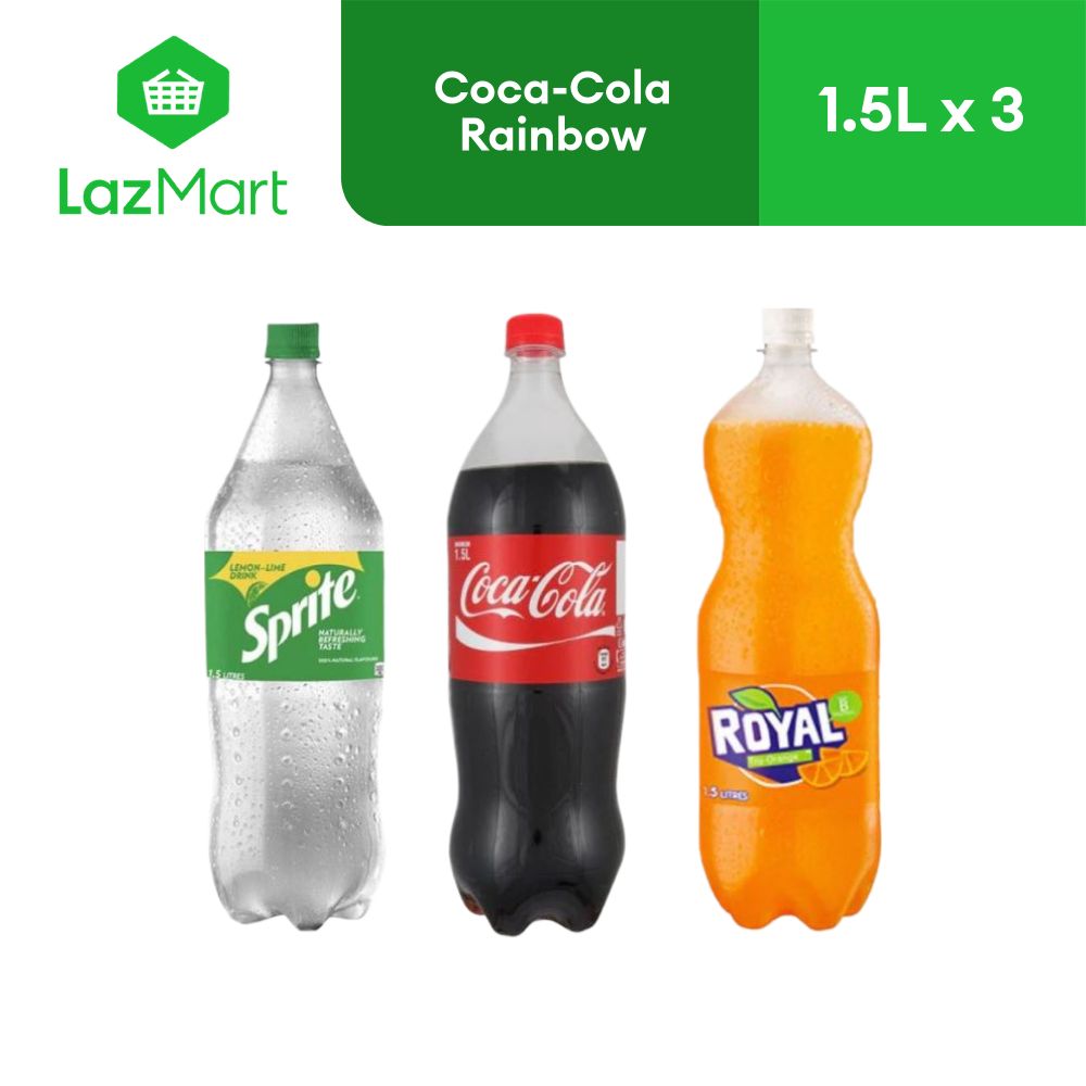 Coca-Cola Rainbow Bundle 1.5L x 3