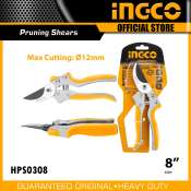 INGCO Garden Pruning Shears Bypass Type Stem Cutter