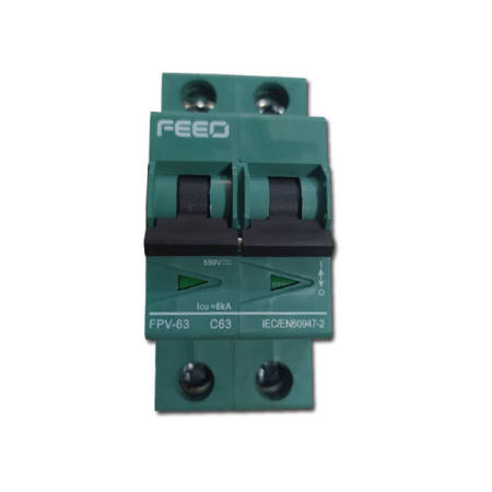 63A DC Mini Circuit Breaker 2P 550V FEEO brand