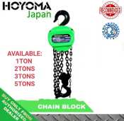 HOYOMA Japan Chain Block, 1-2 Ton, High Quality, Sold Individ