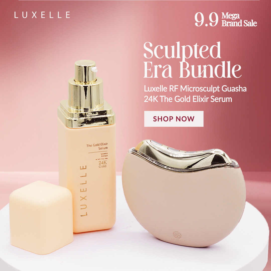 美容液 LUXELLE The Gold Elixir Serum Heart Evangelista's glam-to-go secret? ✨ It's her favorite