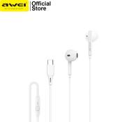 Awei PC-1T Type C Wired Earphones, Super Bass Quality