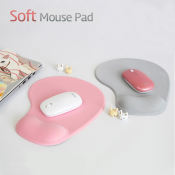 Memory Cotton Soft Mouse Pad Mat with Gel Wrist Support