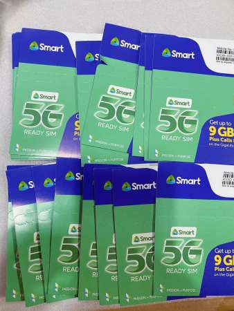 SMART 5G Lte Sim Cellular Prepaid Sim Card Tricut SIM