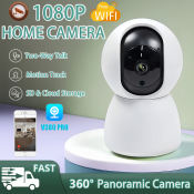 V380 Pro Home Security Camera with 360° Night Vision