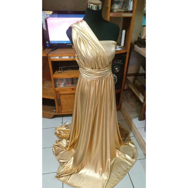 Gold deals infinity dress