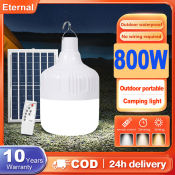 Portable Solar LED Light Bulb - Waterproof and Rechargeable