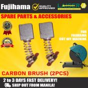 Carbon Brush 2pcs for Fujihama Cut Off Machine