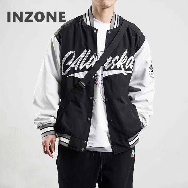 varsity jacket korean outfit｜TikTok Search