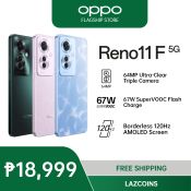 OPPO Reno11 F 5G Smartphone: 64MP Camera, 67W Flash Charge