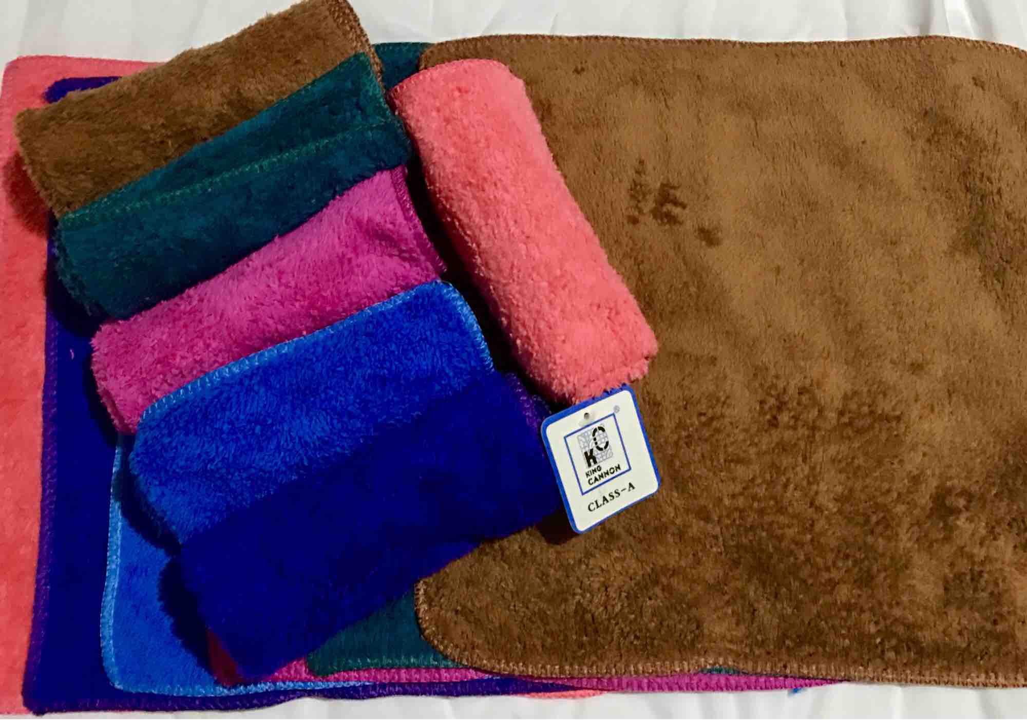 KING CANNON FACE TOWEL Class 80% polyester, 20