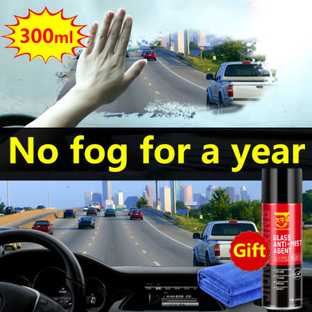 FrostBlast Anti-Fog Spray: 60 days protection, safe for glass