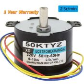 AC 220V 10W Permanent Magnet Synchronous Motor by 
