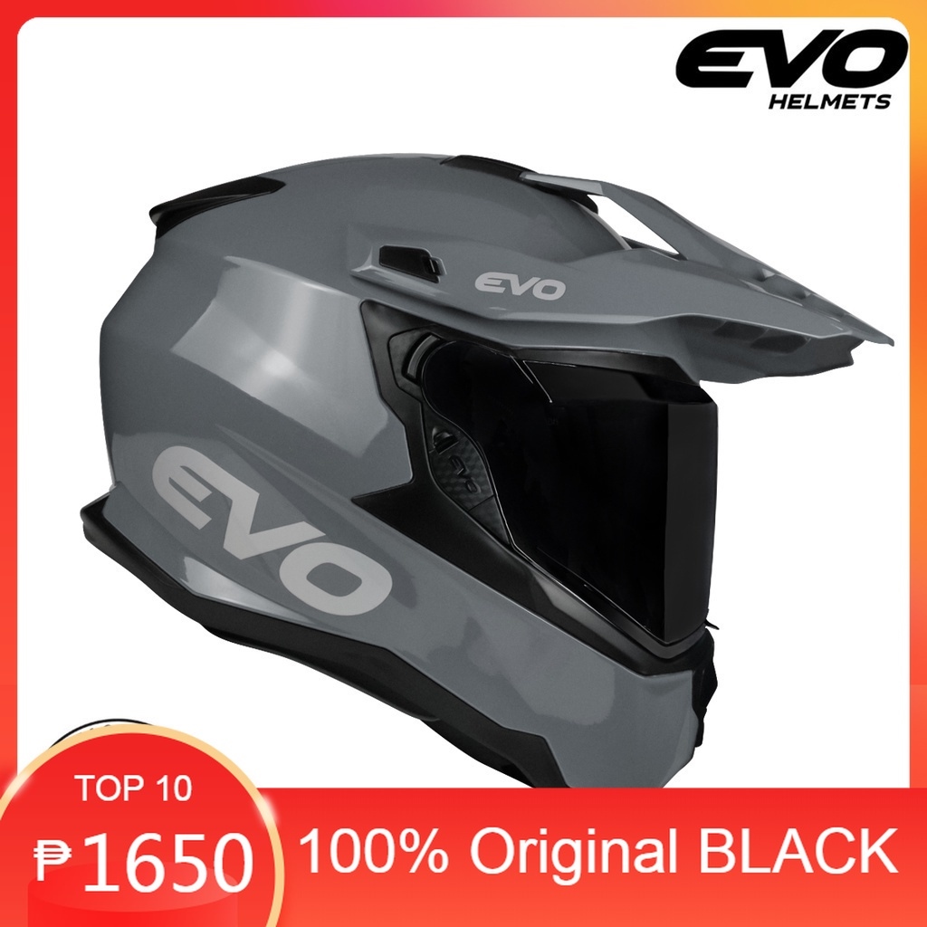 EVO DX-7 Dual Sport Full Face Helmet with Free Lens