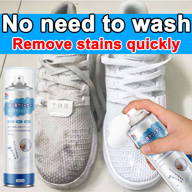 Japan Shoe Cleaner: No-Water Cleaning for All Colors. (Brand: SoleCare)