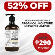 Argan Oil Moisture Repair Shampoo by Moe's Professionals