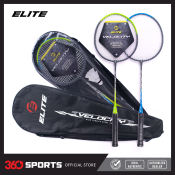Elite Velocity 2-Player Badminton Set with Carry Bag