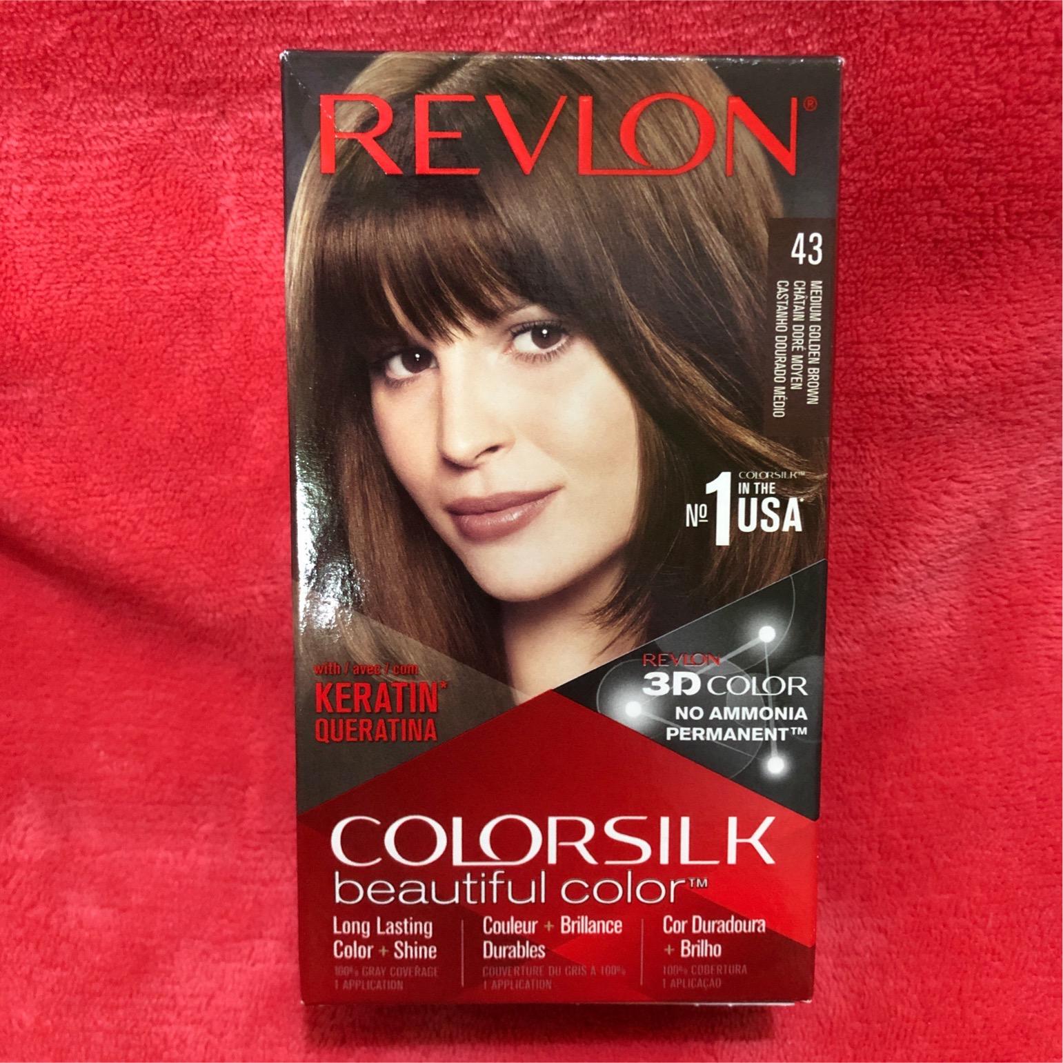 Revlon Colorsilk Medium Golden Brown 43 Hair Color Lazada Ph