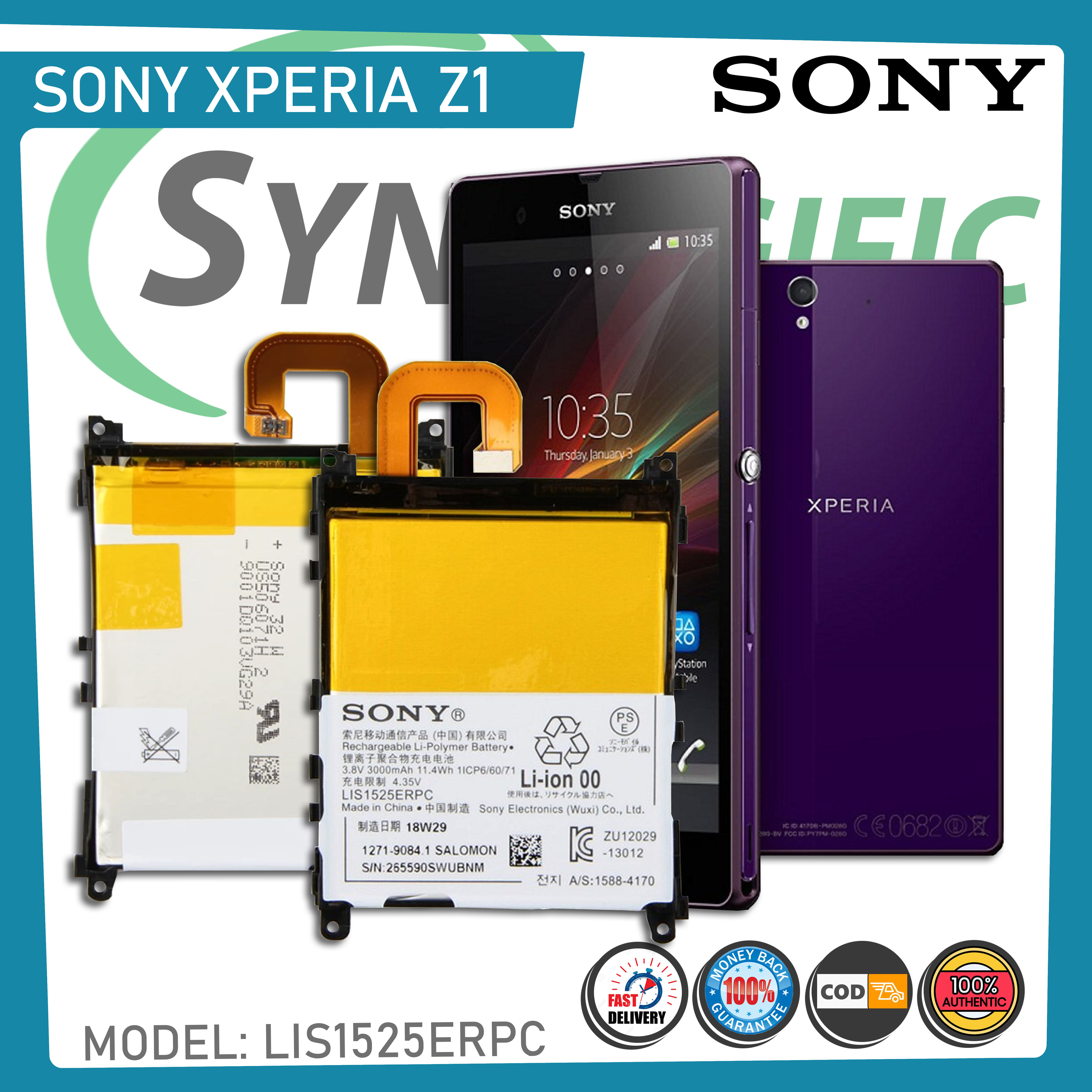 sony xperia z1 c6902 original battery price