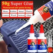 502 Super Glue: Strong Waterproof Adhesive for Shoes, Wood, Metal