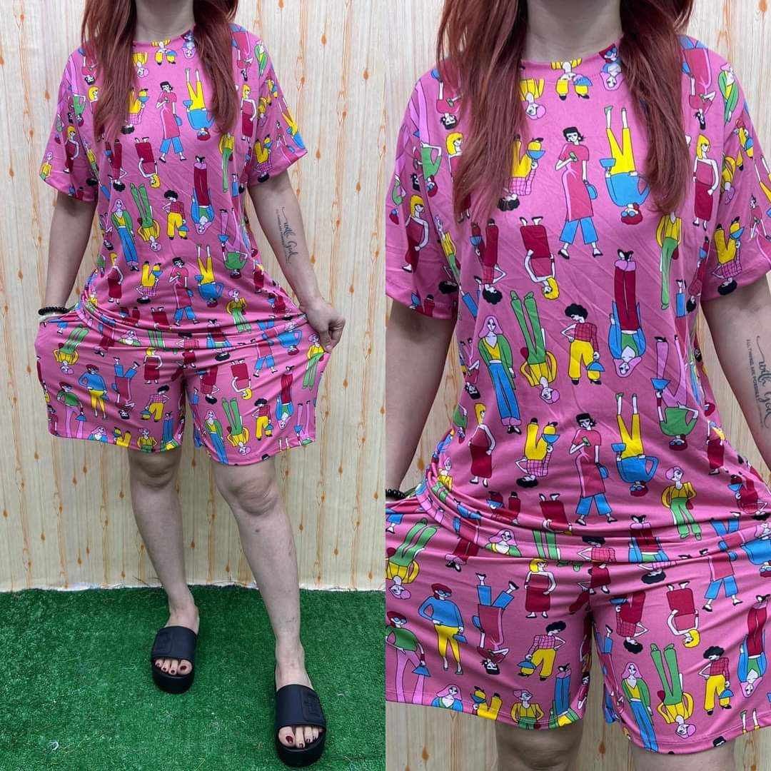 PLUS SIZE ZOEY TERNO SHORT WITH POCKET