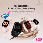 Amazfit GTS 4 Smartwatch: Fitness, Health, Calls, Music