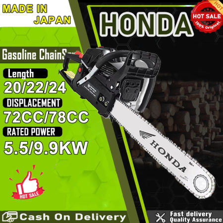 Honda 24" Gasoline Chainsaw - Powerful and Portable