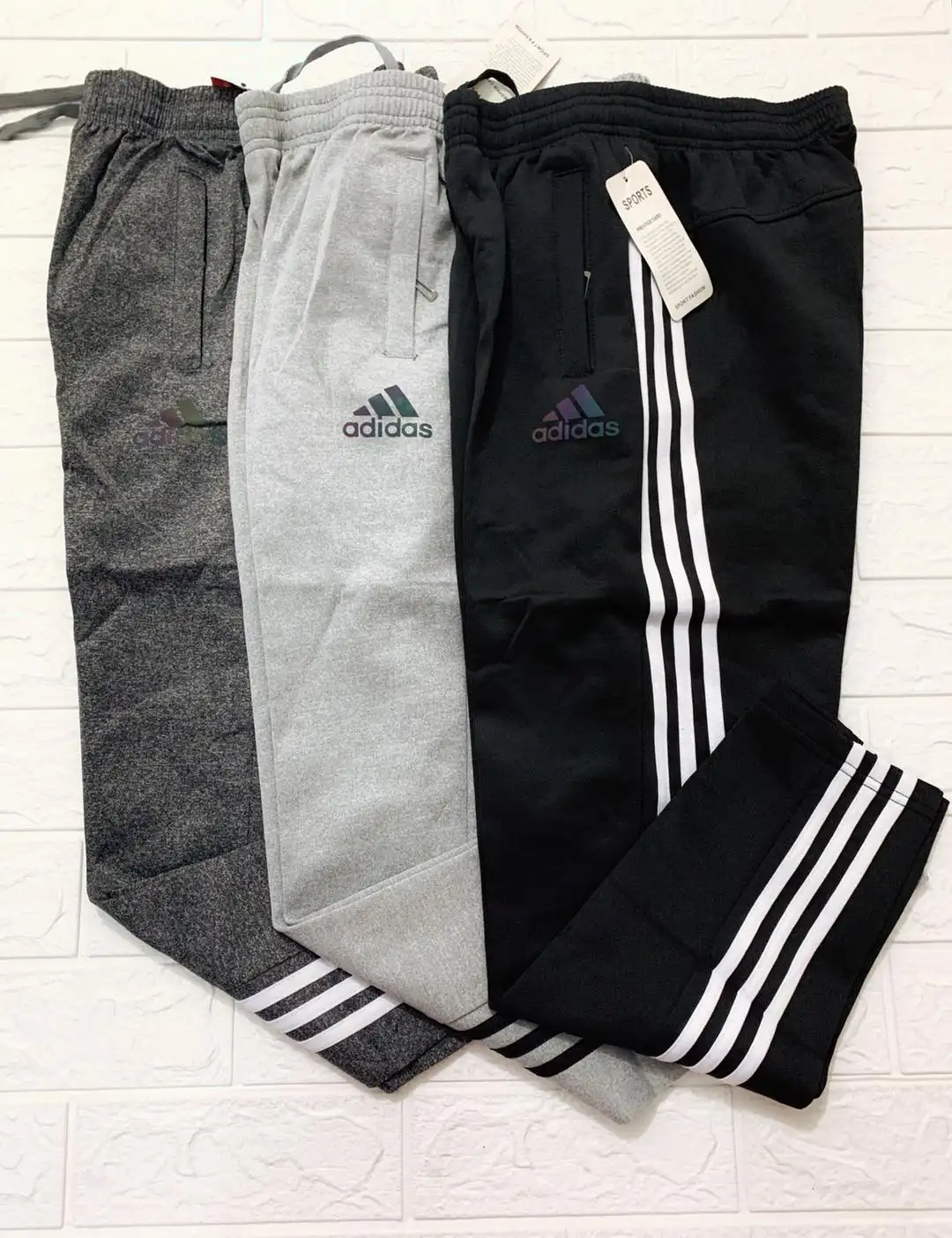adidas joggers polyester