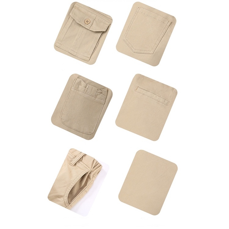 Kids Khaki Slacks School Long Pants Student Sports Stretch Trousers Boy's  Khaki Casual Pants School Uniform Pants for Girls