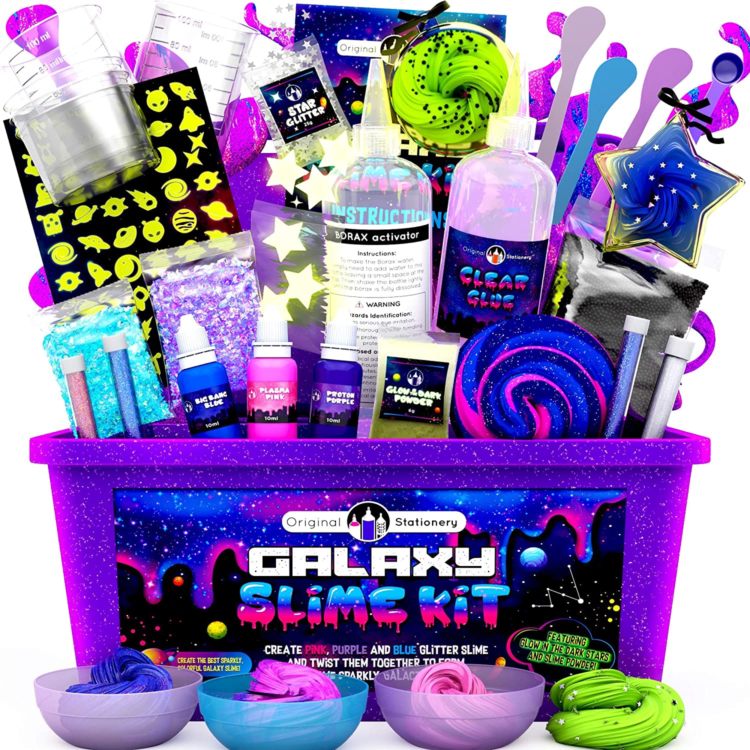 Slime Kit Slime Supplies Include Assorted Magical Liquid Slime Activators