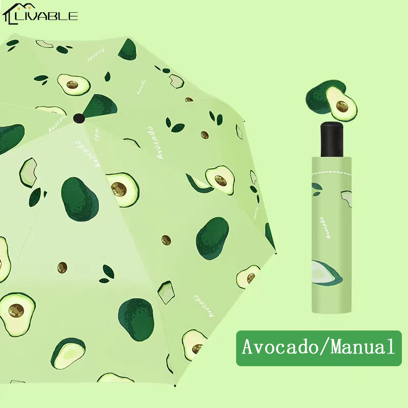 LIVABLE Umbrella Automatic Sunny Umbrella Anti-ultraviolet Folding Umbrella - Image 4